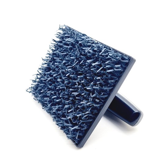 Шпатель-щетка Boldrini (49503) 120х120 мм для декоративной штукатурки с пластиковой ручкой