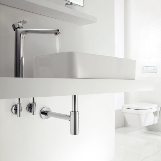 Соединение для сифона Imperial d32 мм 100 см хром (801.04)