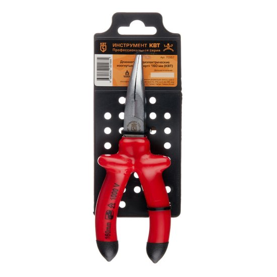 Длинногубцы диэлектрические 160 мм КВТ Эксперт (70357)
