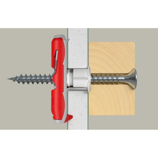 Дюбель для листовых материалов Fischer DuoTec 10x40 мм нейлон (20 шт.)