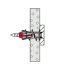 Дюбель для листовых материалов Fischer DuoBlade 15x44 мм нейлон (6 шт.)