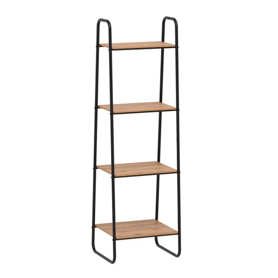 Стеллаж металлический 1470х450х385 мм черный ЗМИ Скандинавия 14