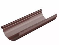Желоб водосточный ТЕХНОНИКОЛЬ МВС 125/90, 3 м, коричневый