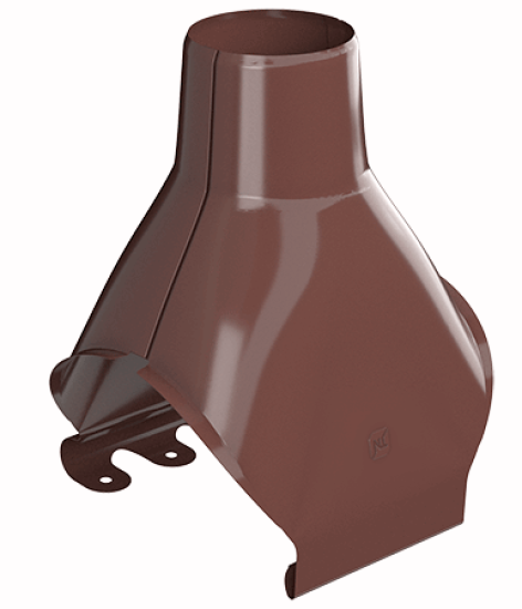Воронка желоба ТЕХНОНИКОЛЬ МВС 125/90, коричневый