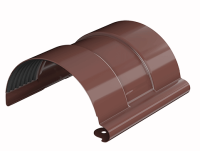 Соединитель желоба ТЕХНОНИКОЛЬ МВС 125/90, коричневый