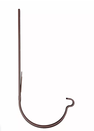 Кронштейн желоба ТЕХНОНИКОЛЬ МВС 125/90, усиленный, коричневый