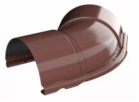 Угол желоба внешний ТЕХНОНИКОЛЬ МВС 125/90, 135°, коричневый