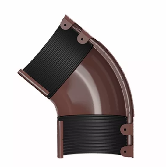 Угол желоба внешний ТЕХНОНИКОЛЬ МВС 125/90, 135°, коричневый
