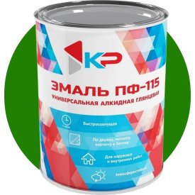 Быстросохнущая атмосферостойкая краска КР ПФ-115