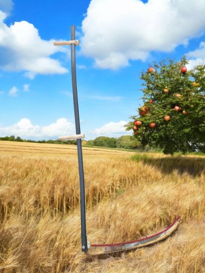 Набор косца с металлическим косовищем