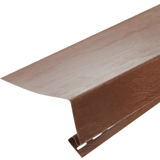 Планка околооконная для фасадных панелей MONLID цвет коричневый