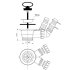 Выпуск для раковины McAlpine 1 1/2х40 мм хром (MRSKW2-WM)