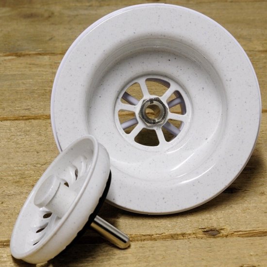 Выпуск для мойки McAlpine 3 1/2 полярный белый (MRSKW7-PWG)