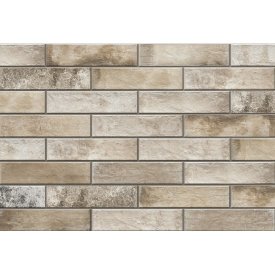 Клинкерная плитка для фасада Cerrad Piatto sand (22 шт.=0,48 кв.м ) светлая синевато-серая 300х74х9 мм