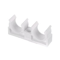 Фиксатор Lammin 32 мм для полипропиленовых труб двойной (Lm31096000032)