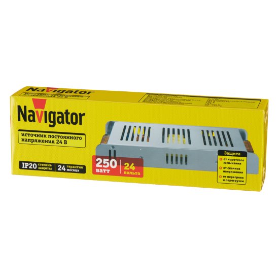 Блок питания для светодиодной ленты Navigator ND-P250 220/24 В 250 Вт IP20 (95445)