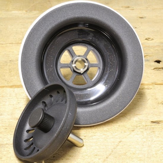 Выпуск для мойки McAlpine 3 1/2 черный матовый (MRSKW7-MLB)