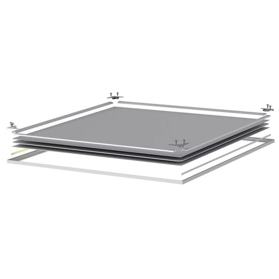 Светильник светодиодный для потолка армстронг CSVT Krokus ДВО/ДПО-34 4000К 34 Вт IP20 белый опал (ЦБ000015145)