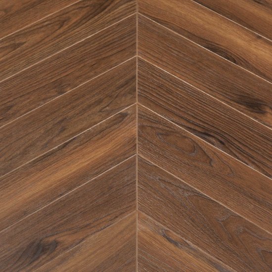 Ламинат 34 класс Norland Chevron орех монблан 1,232 кв.м 12 мм с фаской художественный