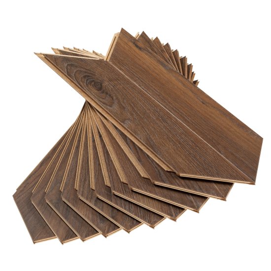 Ламинат 34 класс Norland Chevron орех монблан 1,232 кв.м 12 мм с фаской художественный