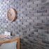 Клинкерная плитка для фасада Cerrad Loft brick pepper spec (38 шт.= 0,6 кв.м) серая 245х65х8 мм