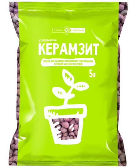 Почвенная добавка Керамзит средний 5 л