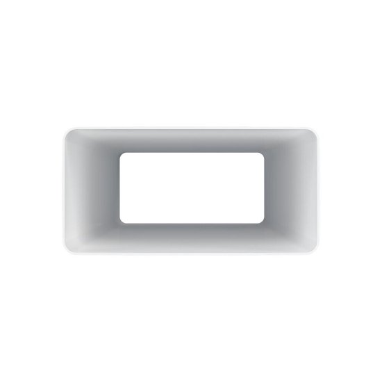 Воздуховод плоский пластиковый 90х220 мм 2 м