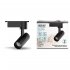 Светодиодный трековый светильник однофазный Gauss Track Light 4000К 6 Вт 4 кв.м черный (TR076)