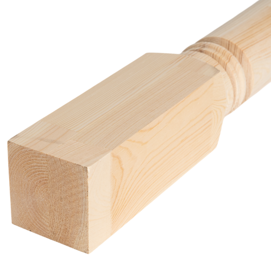 Столб сращенный Комо хвоя сорт Прима 90x90x1178 мм