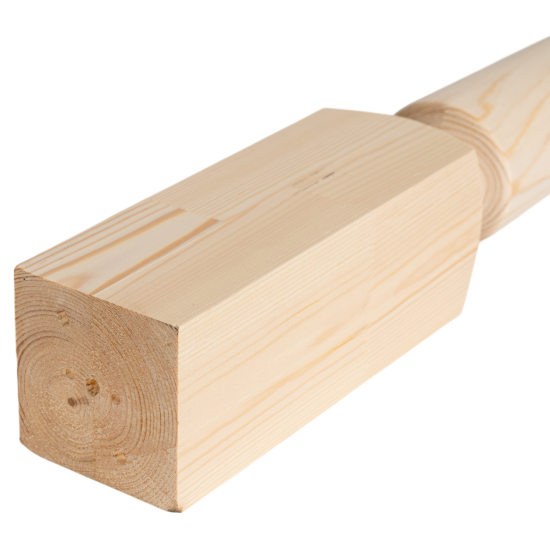 Столб сращенный Хюгге хвоя сорт Прима 90x90x1178 мм