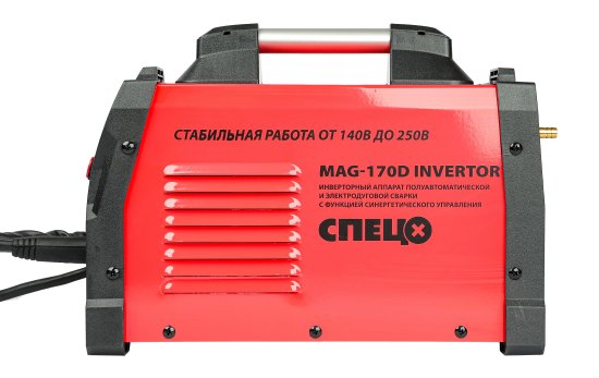 Сварочный полуавтомат инверторный Спец MAG-170D, 160 А, до 4 мм