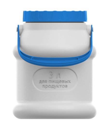 Емкость для воды Просперо 3 л пластик белый
