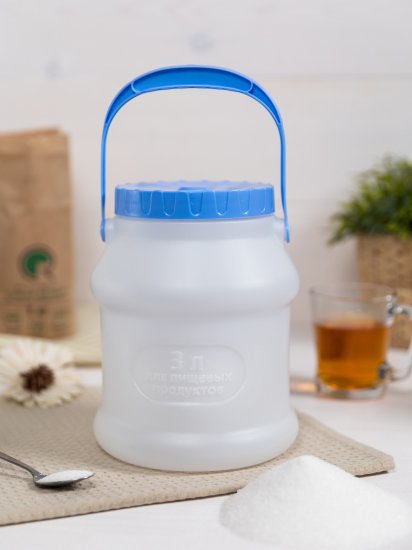 Емкость для воды Просперо 3 л пластик белый