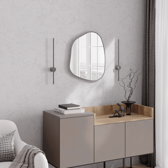 Зеркало декоративное Континент фигурное 50x60 см без рамы