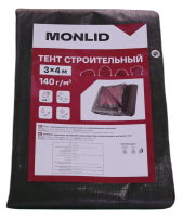 Тент строительный MONLID 140 г/м² 3x4 м