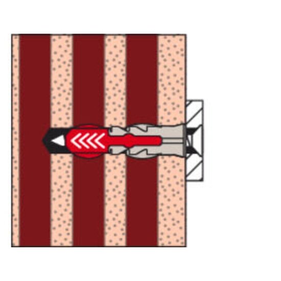 Дюбель универсальный Fischer DuoPower 12x60 мм нейлон (25 шт.)