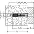 Дюбель универсальный Fischer DuoPower 12x60 мм нейлон (25 шт.)
