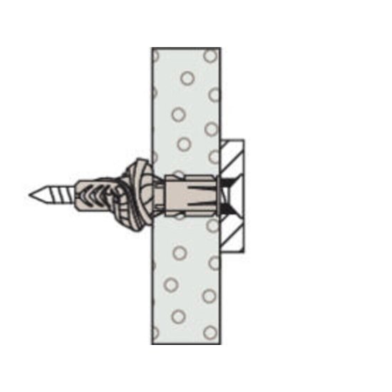 Дюбель универсальный Fischer UX 6x50 мм нейлон с буртом (100 шт.)