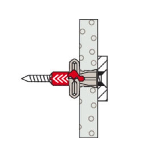 Дюбель универсальный Fischer DuoPower 10x50 мм нейлон (8 шт.)