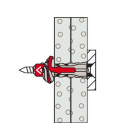 Дюбель универсальный Fischer DuoPower 10x50 мм нейлон (8 шт.)