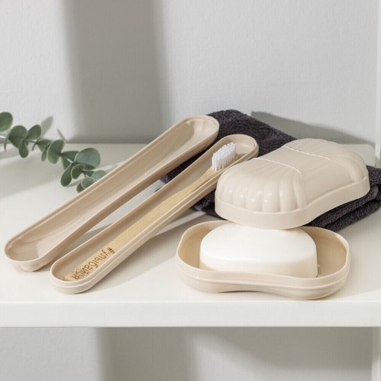 Набор аксессуаров дорожный Альтернатива 2 предмета пластик цвет в ассортименте