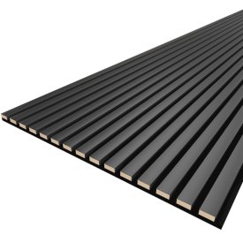 Панель акустическая 600х2780х21 мм Stella black lead 1,67 кв.м