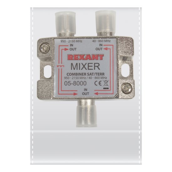 Разветвитель ТВ-сигнала с байпасом SAT TV