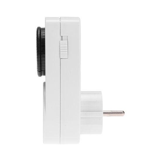 Розетка с таймером Rexant суточный цвет белый