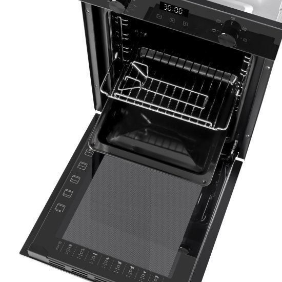 Электрический духовой шкаф Maunfeld EOEM516PB2 44.8x59.5x55 см конвекция цвет черный