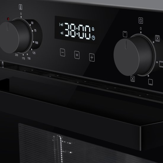 Электрический духовой шкаф Maunfeld EOEM516PB2 44.8x59.5x55 см конвекция цвет черный