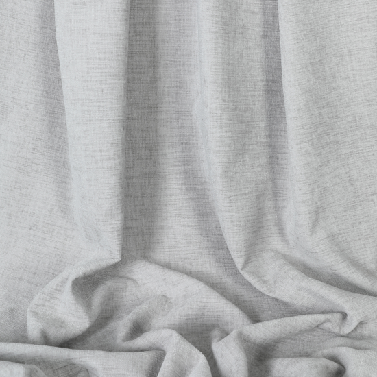 Штора на ленте Горжель 200x280 см цвет серебро