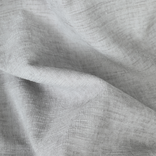 Штора на ленте Горжель 200x280 см цвет серебро