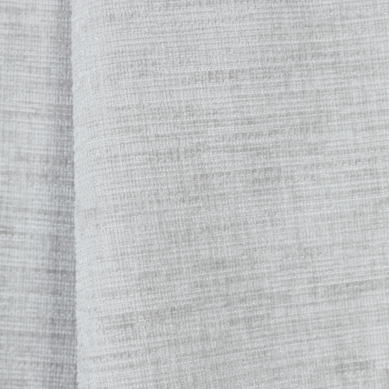 Штора на ленте Горжель 200x280 см цвет серебро