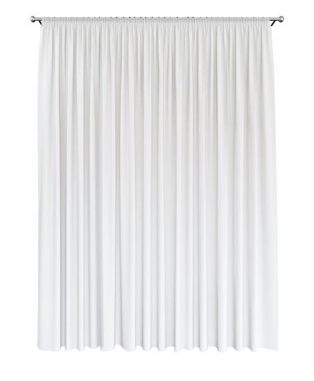 Тюль на ленте Miamoza Silky 300x280 см цвет белый